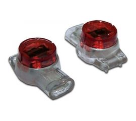 Соединитель проводов TWT 0.4-0.9мм, изолированный скотчлок , разветвительное соединение SLC-UR 