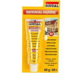 Универсальный силикон SOUDAL бесцветный 120032 