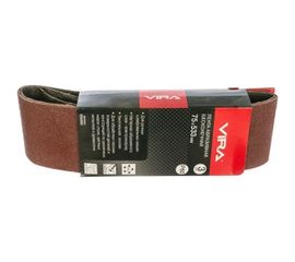 Лента абразивная бесконечная (3 шт; 75х533 мм; P60) Vira 555260 