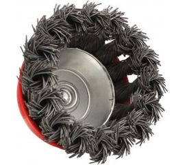 Щетка чашка, крученая металлическая проволока 75 мм для дрели Vira 572075 