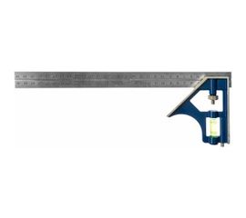 Угольник с уровнем 300мм, нерж.сталь КОБАЛЬТ 243-479 