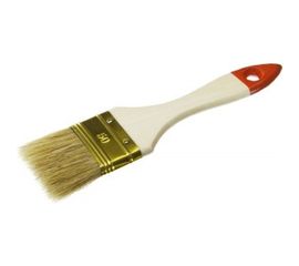 Плоская кисть, светлая щетина, деревянная ручка, 50мм Зубр УНИВЕРСАЛ-ОПТИМА 01099-050_z01 