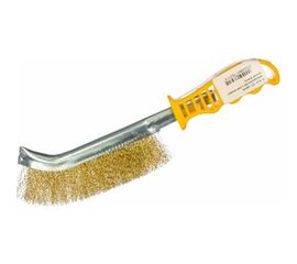 Латунная щетка с пластиковой ручкой Кратон BS 2 16 01 001 
