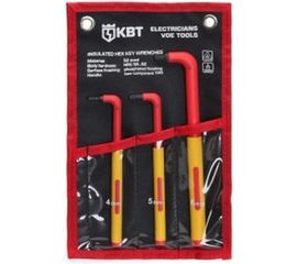 Набор диэлектрических имбусовых шестигранных ключей КВТ Профи НИИ 17 73223 