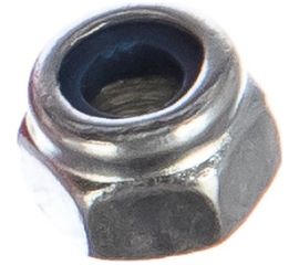 Гайка ЗУБР DIN 985 с нейлоновым кольцом, M4, 20 шт, кл. пр. 6, 303586-04 