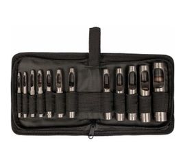 Набор пробойников для кожи 3-19мм, 12шт Зубр МАСТЕР 22949-H12 