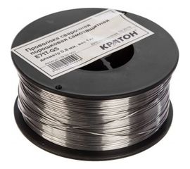 Проволока сварочная порошковая самозащитная E71T-GS (1 кг; 0.8 мм) Кратон 1 19 02 009 