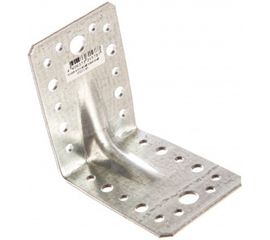 Крепежный усиленный уголок ЗУБР УКУ-2.5 65х90х90 х 2.5мм 31011-90 