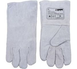 Спилковые краги Кедр КС-10 ОПТИМУМ серые 8007388 