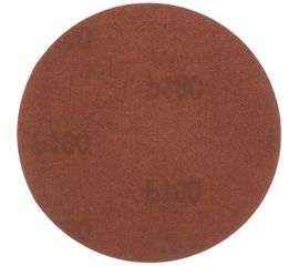 Круг абразивный на ворсовой основе под липучку (5 шт; 125 мм; P180) Vira 558025 