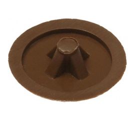 Декоративная заглушка под шуруп Зубр цвет дуб, шлиц №2, ТФ6, 40шт 4-308156-1 