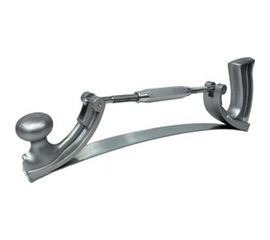 Рубанок кузовщика с регулировкой радиуса кривизны WIEDERKRAFT WDK-65403 