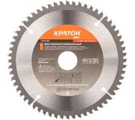 Диск пильный универсальный (190х30х2.5 мм; 60Т) Кратон&nbsp;1 06 04 009 