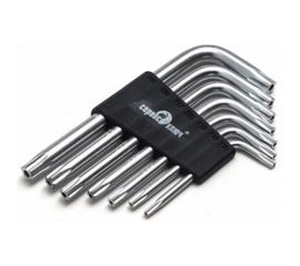 Набор Г-образных звездочек торкс 7 предметов СЕРВИС КЛЮЧ PROFFI 76430 