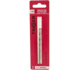 Сверло по металлу КОБАЛЬТ (5.5х93х57 мм; Р6М5К5) ТРИГГЕР 74255 тов-122266 