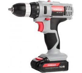 Аккумуляторная дрель-шуруповерт ПОБЕДА ДА-14/2 Ли 180201635 