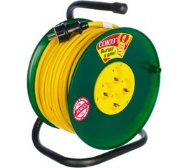 Силовой удлинитель на катушке 4 гн. 50м Союз 481S-3705 