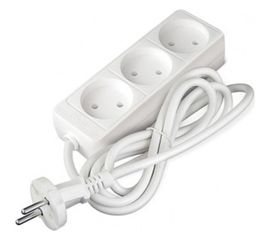 Бытовой удлинитель 2200 Вт 3гн. ПВС 1,5м Союз 481S-1301 