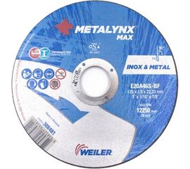 Круг отрезной (125x1.6x22.23 мм; F41 E20A46S-B)F Metalynx 388481 