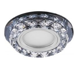 Встраиваемый потолочный светильник FERON со светодиод подсветкой, прозрач, прозрач, CD878 28823 