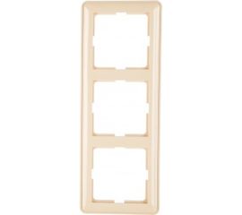 Трехместная рамка, слоновая кость WESSEN 59 Schneider ELectric KD-3-28 