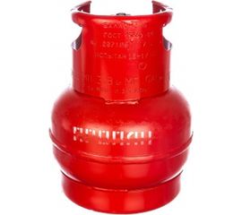 Баллон пропановый 5 л бытовой с вентилем ВБ-2 и воротником для переноски Спец СВ-БАЛ5Н 