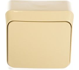 Переключатель Schneider Electric 1-клавишный ОП Этюд 10А кремовый SchE BA10-004K 