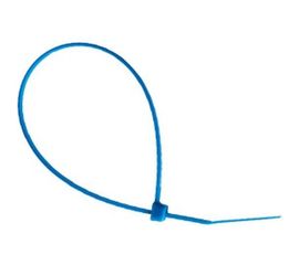 Нейлоновые стяжки FORTISFLEX КСС 3х100 синий 100 штук 49438 