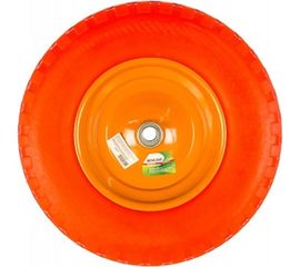 Полиуретановое колесо 4.80/4-8, длина оси 90 мм, подшипник 20 мм Palisad 68977 