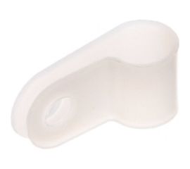 Нейлоновая скоба FORTISFLEX СНК 6 белый 100шт 66445 