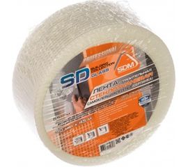 Строительная самоклеящаяся сетка SDM SD-GLASS Professional 50мм х 45м повышенной прочности 00-00000189 