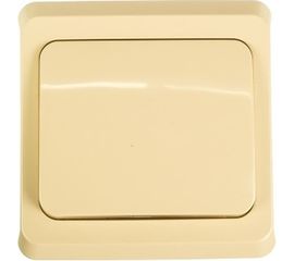 Переключатель Schneider Electric 1-клавишный СП Этюд 10А кремовый SchE BC10-004K 