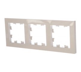 Рамка Schneider Electric 3-м ATLAS DESIGN универс. белая ATN000103 