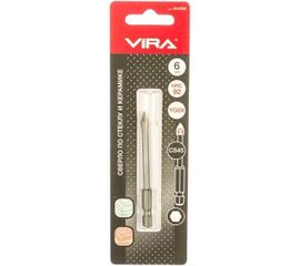 Сверло по стеклу и керамике (6 мм; 1/4HEX) VIRA 554066 