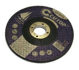 Диск шлифовальный по металлу T27 (125x22.2 мм) для УШМ CUTOP 12560 
