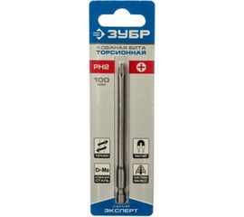 Бита "ЭКСПЕРТ" (100 мм; PH2) Зубр 26011-2-100-1 