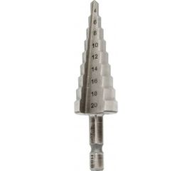 Сверло ступенчатое M2-TiN 4-20 мм RAGE VIRA 554300 