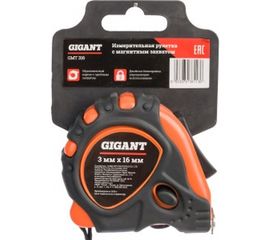 Измерительная рулетка Gigant GMT 316 3x16 мм с магнитным захватом 
