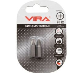 Биты (2 шт, PH2, 25 мм) VIRA 554120 