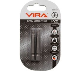 Биты (2 шт, PZ2, 50 мм) VIRA 554114 