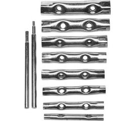 Набор трубчатых ключей DEXX 6-22 мм, 10 предметов 27192-H10 