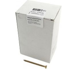 Шуруп крепежная техника жёлтый цинк 5,0x70, 170 шт. 431408 БК 
