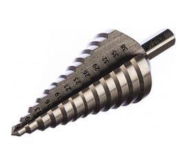 Сверло ступенчатое (6-38 мм; 12 ступеней; ход 5 мм) по металлу Энкор 21638 