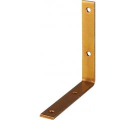 Мебельный уголок ЗУБР узкий УМ-4.0 125х125х20 х 4мм желтый цинк 31031-125 