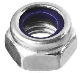 Гайка ЗУБР DIN 985 с нейлоновым кольцом, M5, 18 шт, кл. пр. 6, 303586-05 