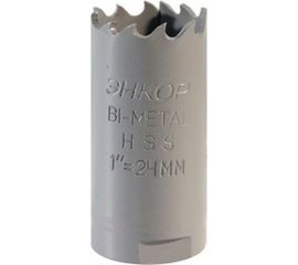 Коронка по металлу (24 мм; Bi-Metal М3) Энкор 24124 