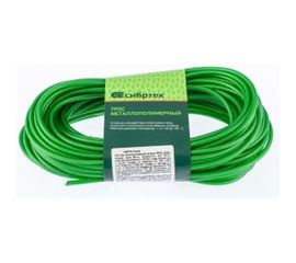 Металлополимерный трос СИБРТЕХ зеленый ПР-2,0, 47645 