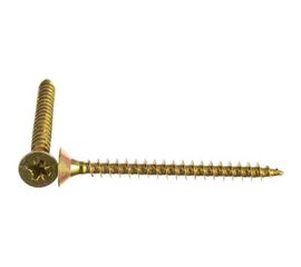 Шуруп, жёлтый цинк Крепежная техника 4,5х50 350шт 431368 БК 