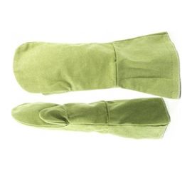 Брезентовые огнеупорные краги сварщика Сибртех 68160 