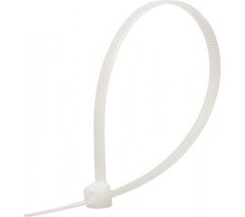 Бандаж для кабеля Стройбат 5х400 мм белый 100 шт. 1226035/138190 